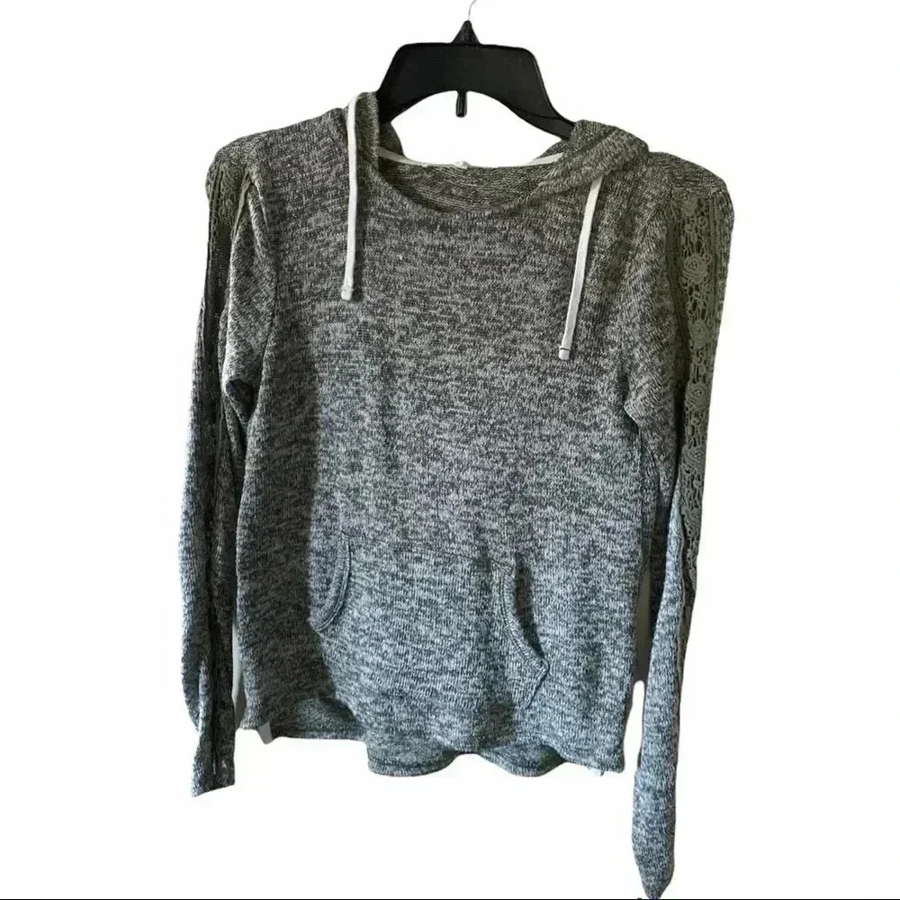 Aeropostal, gray thin hoodie